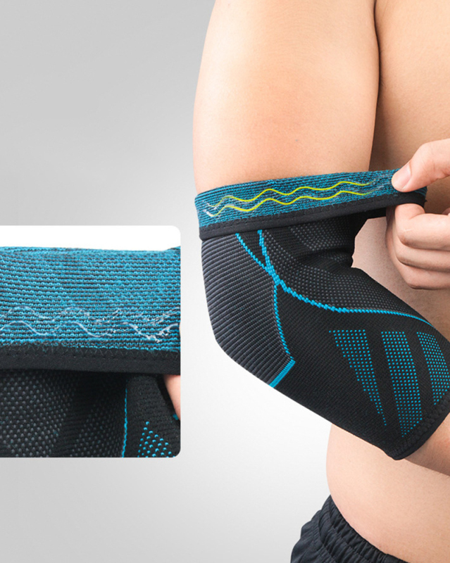 1pcs Sports Tennies Badminton Knitting Elastic Elbows Guard