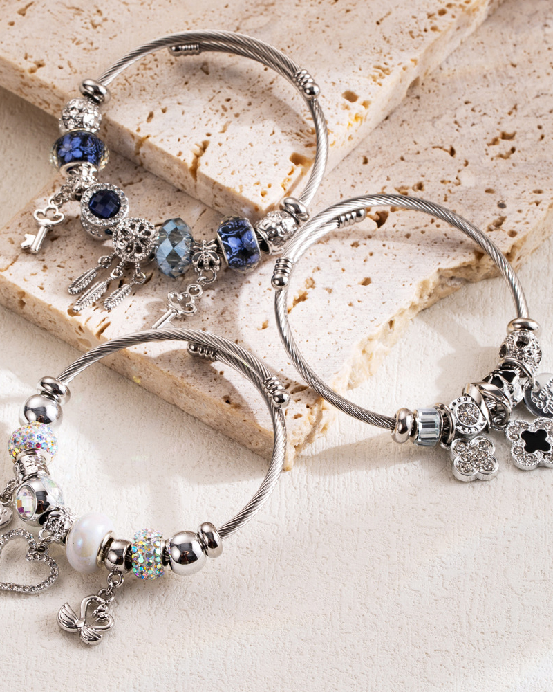 rhinestone pandora bracelet