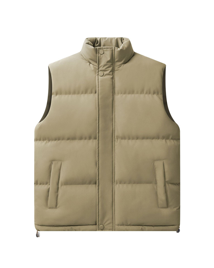 Winter Stand Collar Cotton Padded Down Jacket