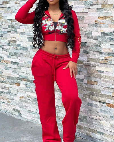 Printed Hot Sale Popular Women Two Piece Pant Outfits S-XL