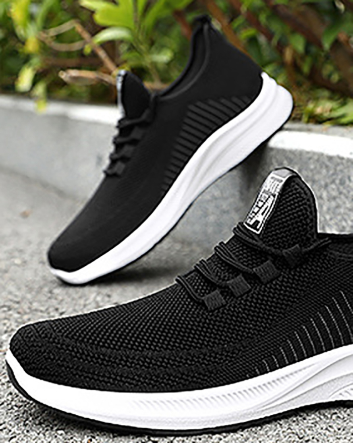 Wholesale Men's Sport Breathable Sneakers Gray Black 39-44
