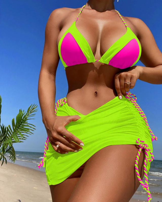 2024 New 3 Piece Set Women Wholesale New Swimwear