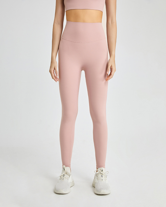 Women High Waist Seamless Back Pocket Hips Lift Slim Sports Legging Pants S-XL