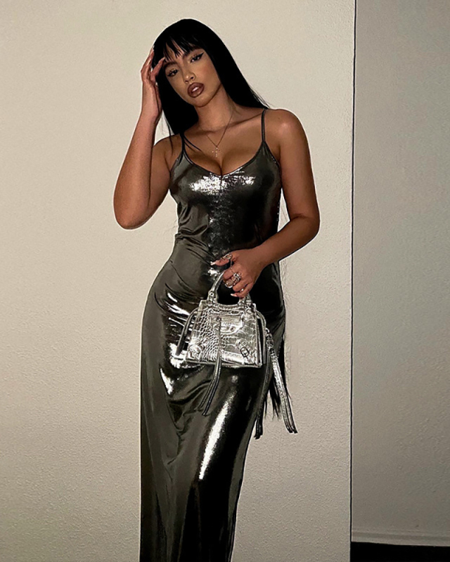 Wholesale Sleeveless Women Sexy Long Dress