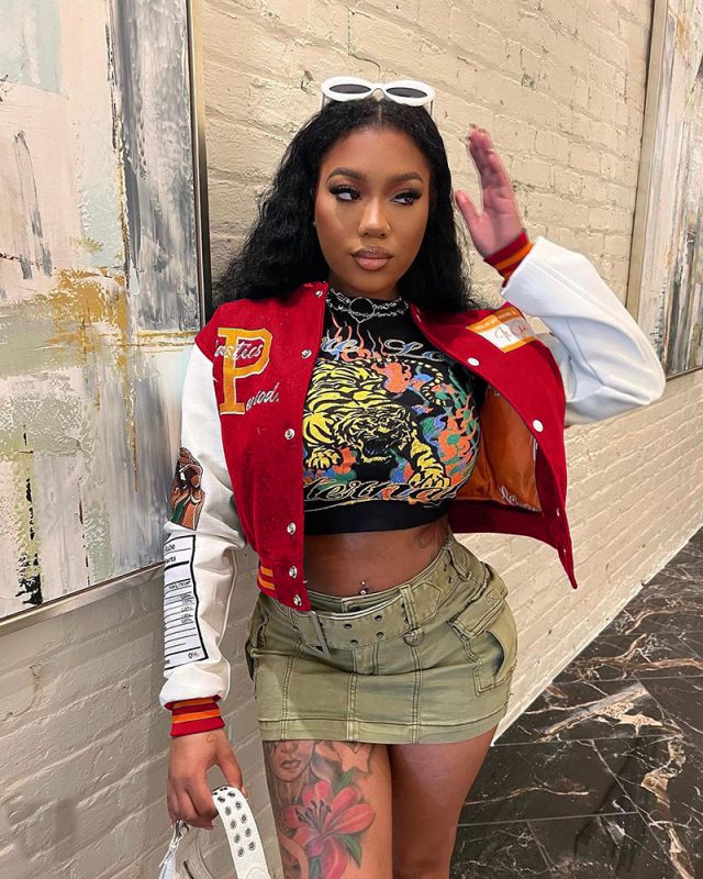 Winter Long Sleeve Women Baseball Jacket S-XXL