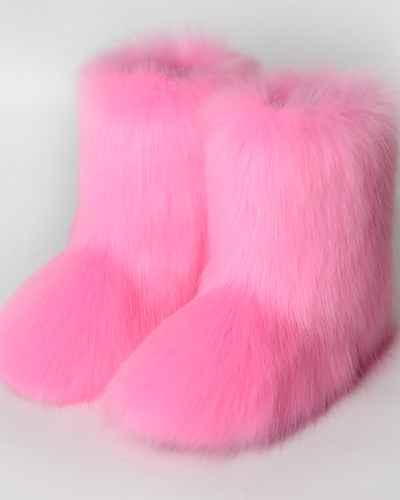 Fur Women Warm Boots