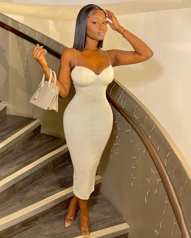 Sleeveless Women Summer Dress S-L