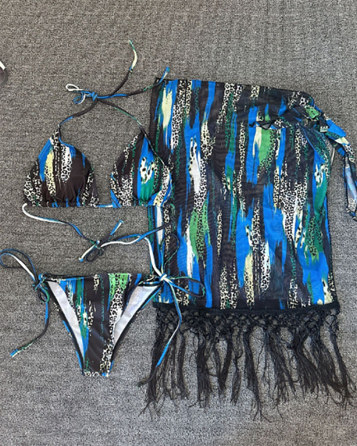 3 Piece Set Wholesale Women Bathing Suit Swimwear