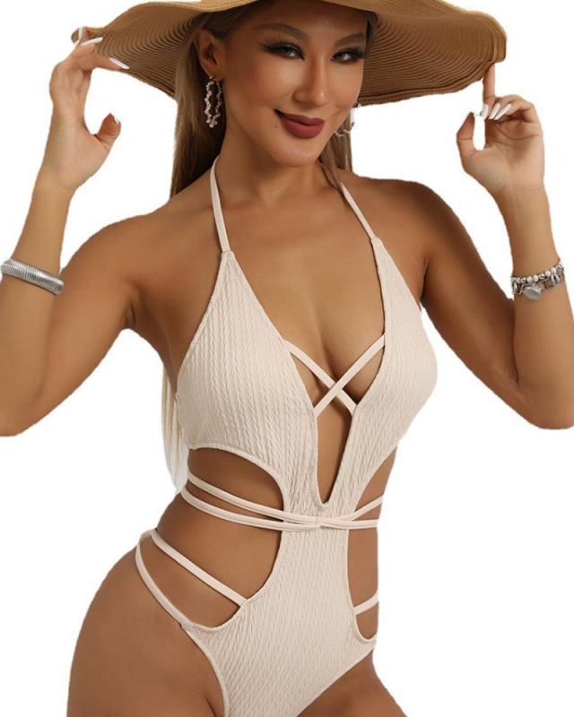 Hollow Out Women New Fashion Ladies Swimwear S-XL