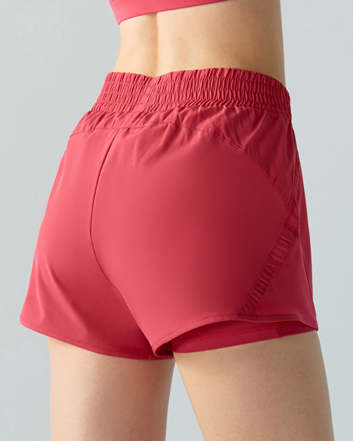 New Lined Breathable Training Running Shorts S-XL