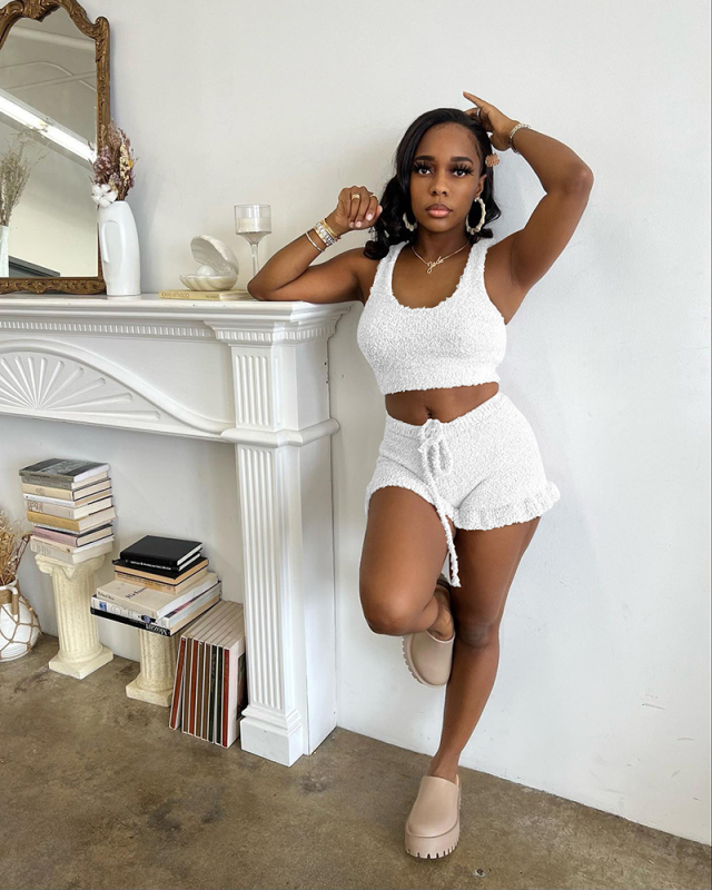 Comfort Women Summer 2 Piece Short Set S-XXL