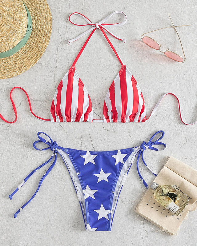 Colorful Women New Hot Bikini Set S-L