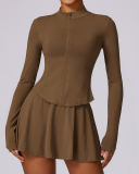 Coat Skirt Brown