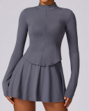 Coat Skirt Gray