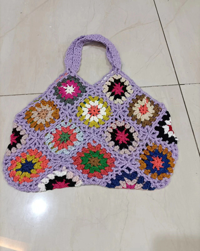 Woven Women's Bag Ethnic Style Shoulder Bag