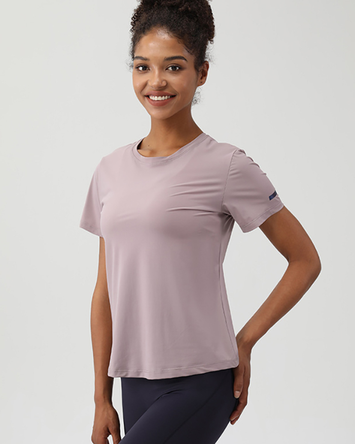 Women Spring New Loose Sports Short Sleeve T-shirt S-XL