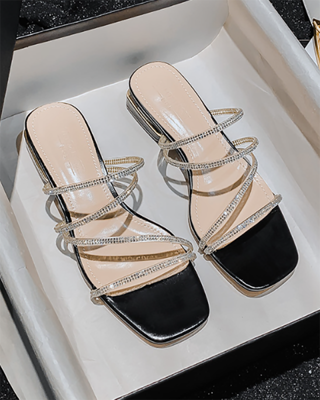 Diamond Comfort Women Sandals