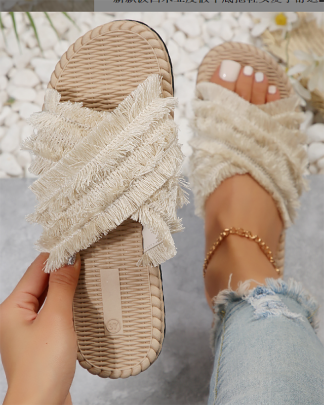 Boho Style Women Flat Sandals
