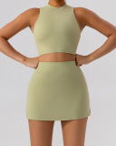 Vest Skirt Green