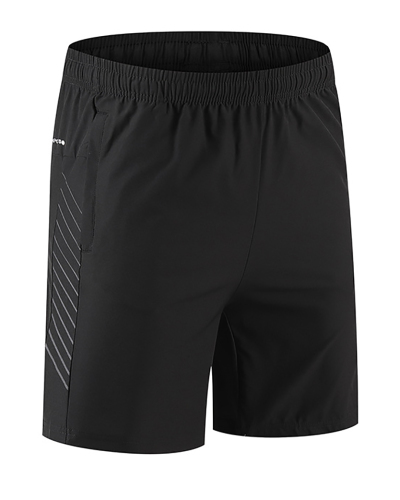 LOGO Customized Quick Drying Breathable Basketball Sports Men's Shorts Black M-3XL