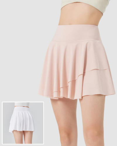 Women Custom Logo OEM Golf Lined Quick Drying Tennis Skirts S-XL
