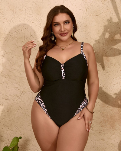 One-Piece Bikini Tight Sexy Matching Swimsuit Women'S Picture Color