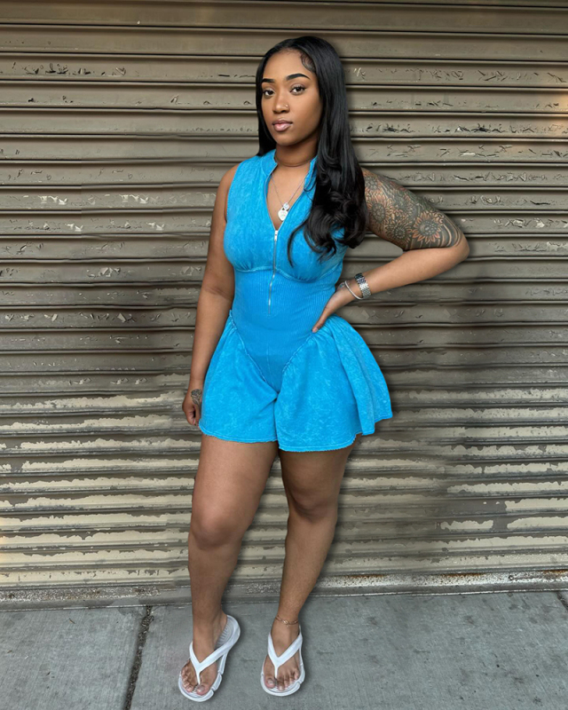 Popular Women Summer Fashion Jumpsuit S-XL