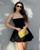 Strapless Cute Girl Summer Dress S-L