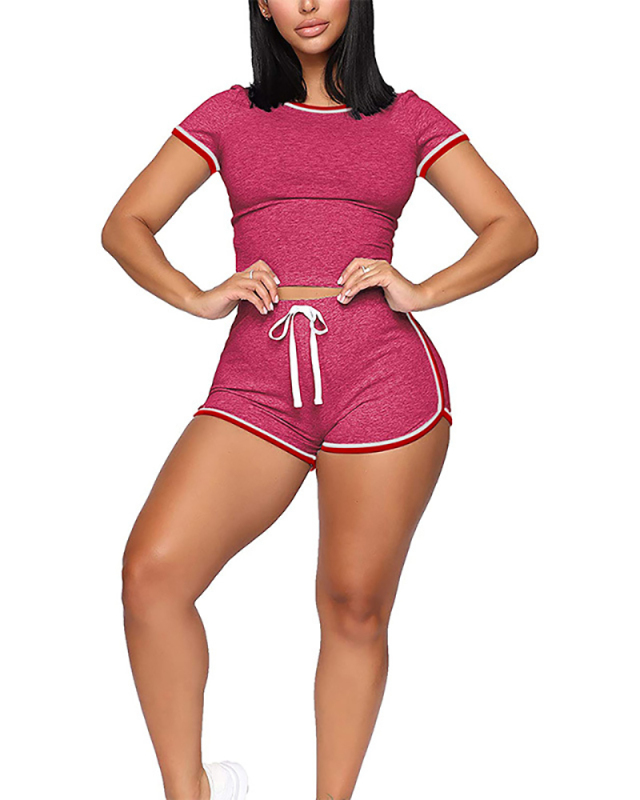 Sporty Women Wholesale Two Piece Short Set S-2XL
