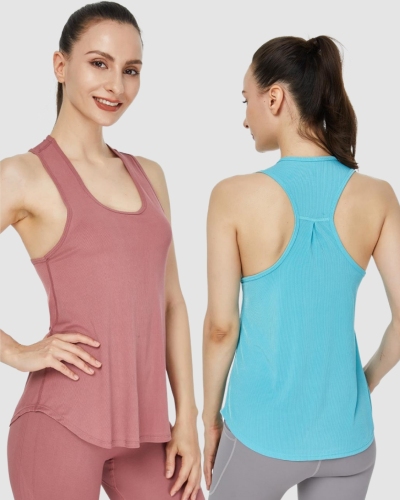 Factory Price Hot Sale Women Quickly Drying Sports Vest S-2XL