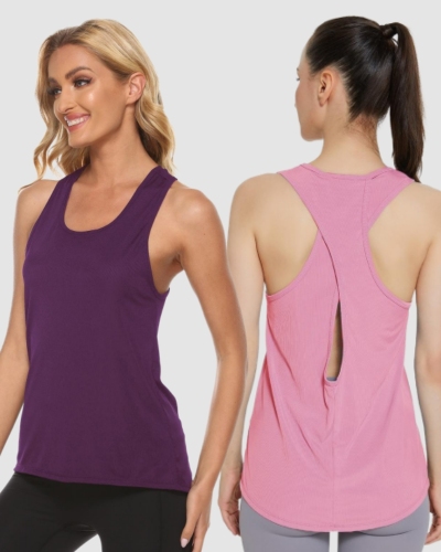 Wholesale Factory Women Sleeveless Running Vest S-XL