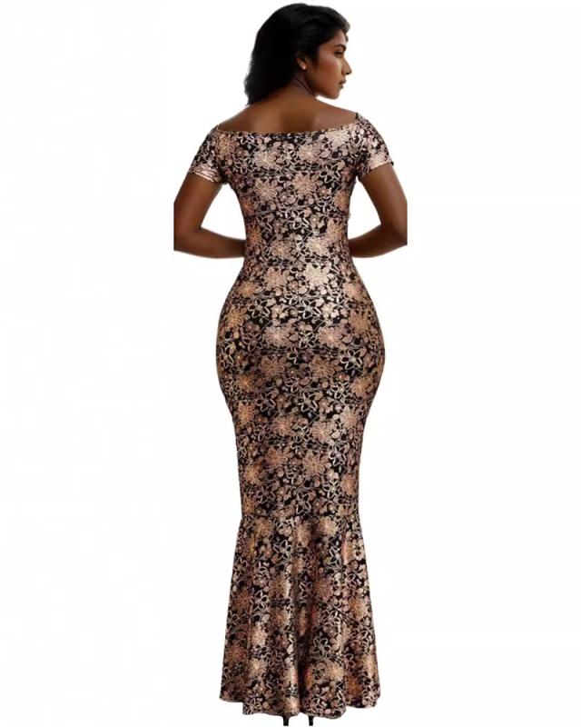 Fashion Elegant Women Fashion Party Dress S-XXL