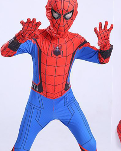 Super Hero Cute Printed Halloween Costume