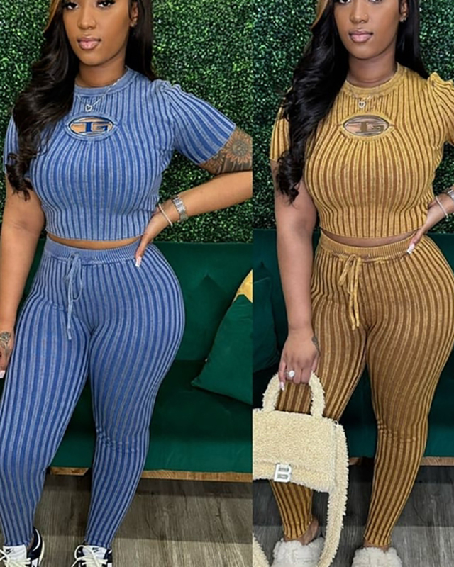 Wholesale Women New Summer Two Piece Pant Set One size