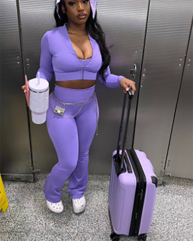 3PCS Set Wholesale Autumn Winter Women Pant Set S-2XL