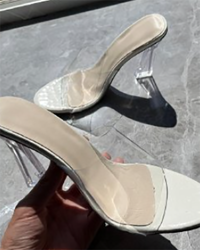 Summer Middle Heel Sandals Shoes