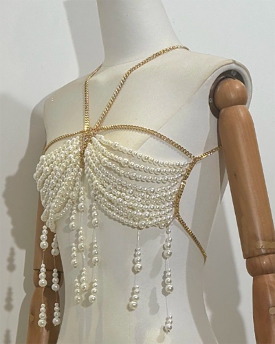 Newest Pearl Cute Tops