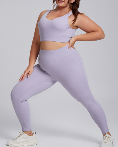 Wholesale Popular Women Sports Wear Plus Size Yoga Sets XS-3XL