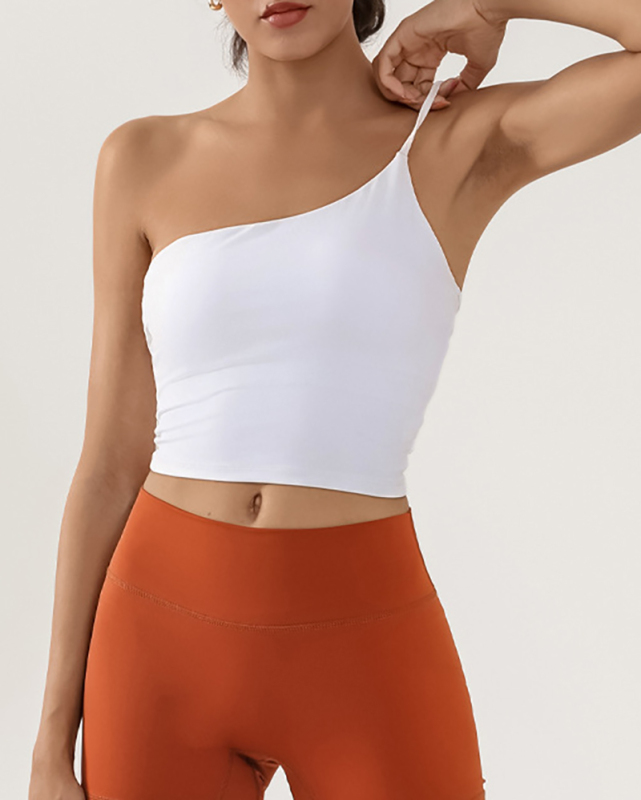 Women Sling Backless Dance Running Sports Yoga Vest S-L