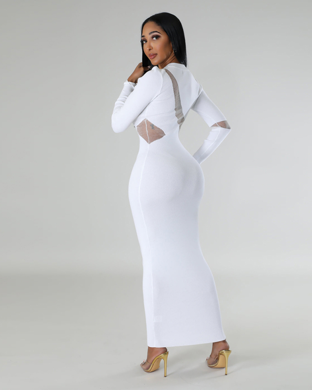 Long Sleeve Women Long Autumn Dress S-XXL
