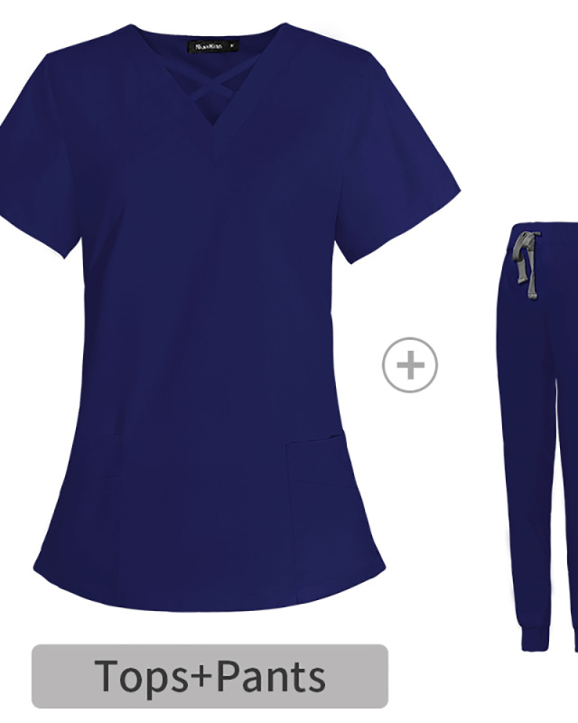 Doctor's Hand Washing Clothes In Stock Direct Supply Of High-End Elastic Nursing Clothes Operating Room Beauty Salons Workwear XS-2XL