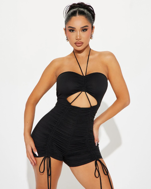 Sleeveless Women Summer Sexy Romper Jumpsuit S-L
