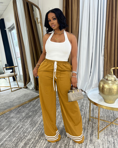 Loose Style Wide Leg Women Wholesale Pants S-XXL