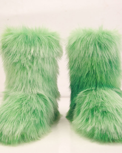Wholesale Winter Women Fur Boots 34-44