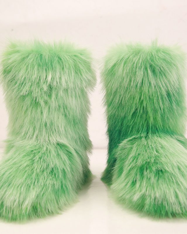 Wholesale Winter Women Fur Boots 34-44