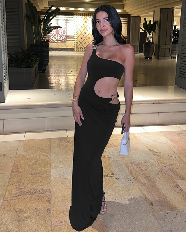 Sleeveless Women New Fashion Summer Long Dress S-L