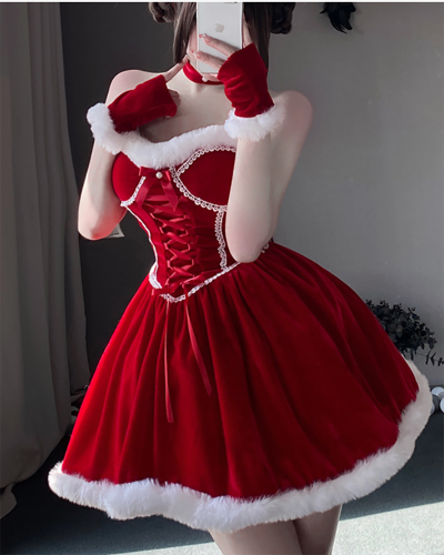 Wholesale New Style Women Xmas Sexy Dress