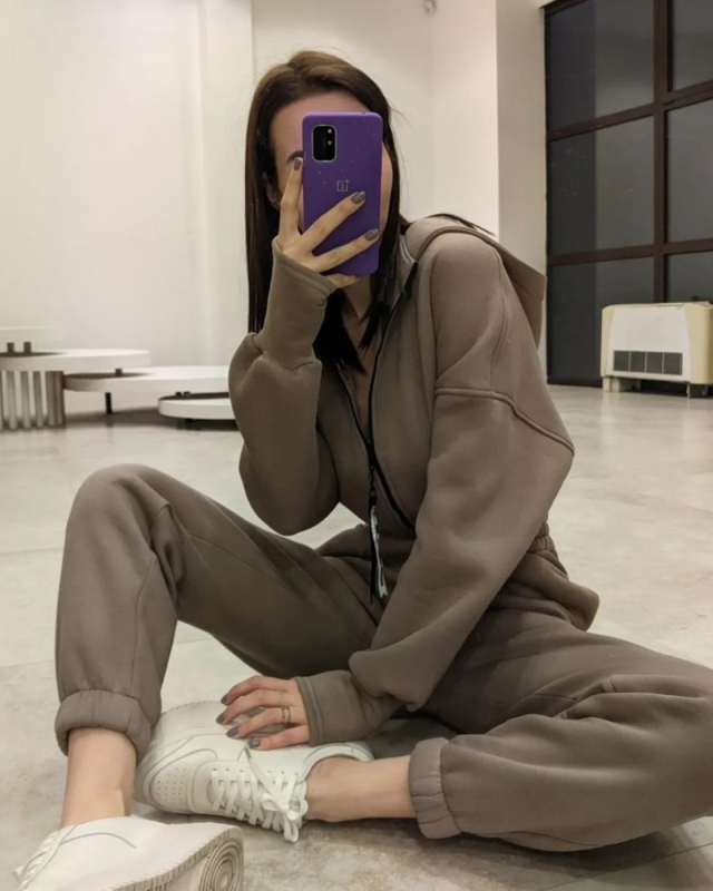 Hot Casual Long Sleeve Women Winter Warm Jumpsuit S-XL