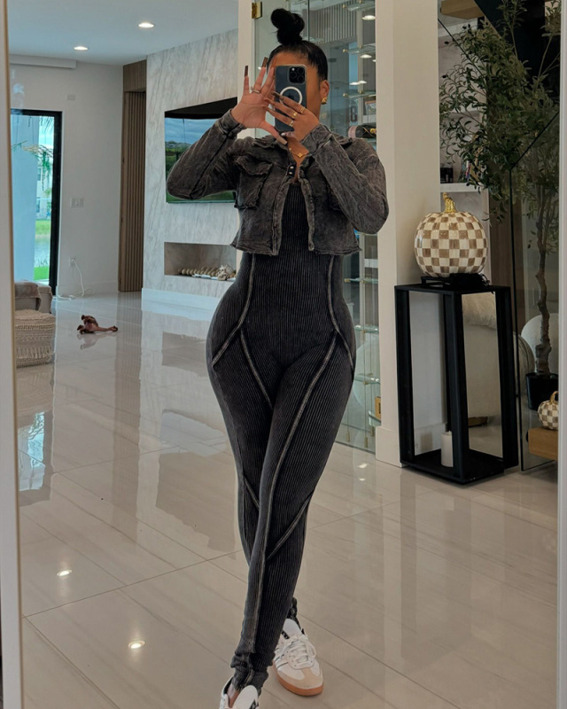 High Fashion Women New Wholesale Jumpsuit S-XL