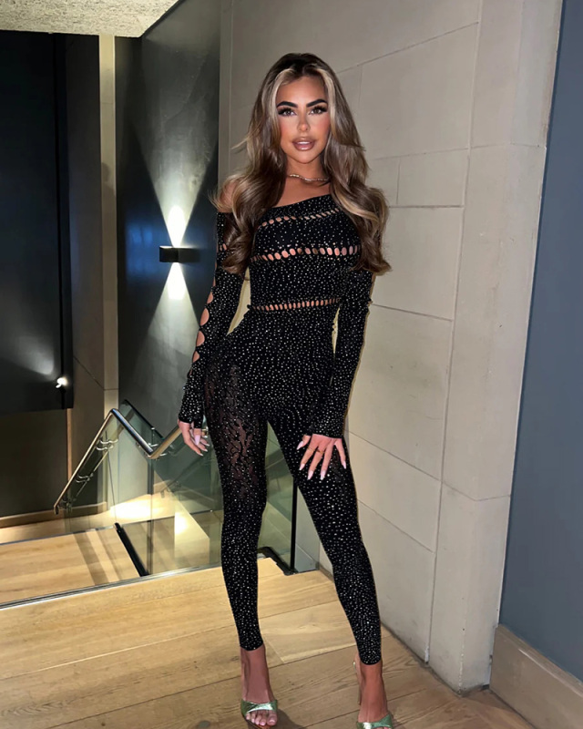 Women Fishnet Wholesale Sexy Party Jumpsuit One size